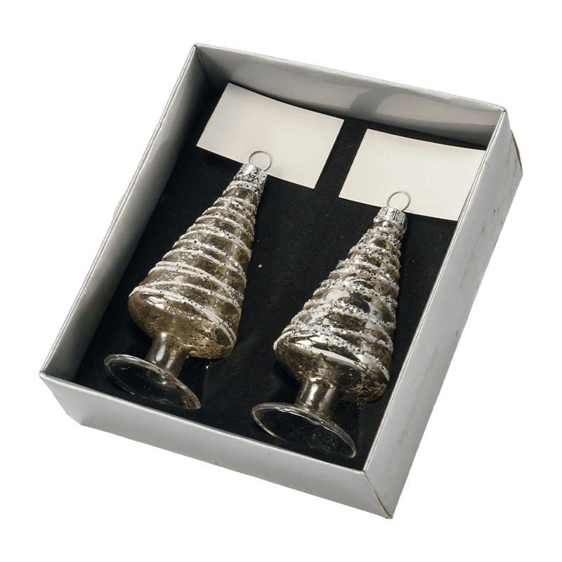 Set Kado Ornamen Kaca Natal