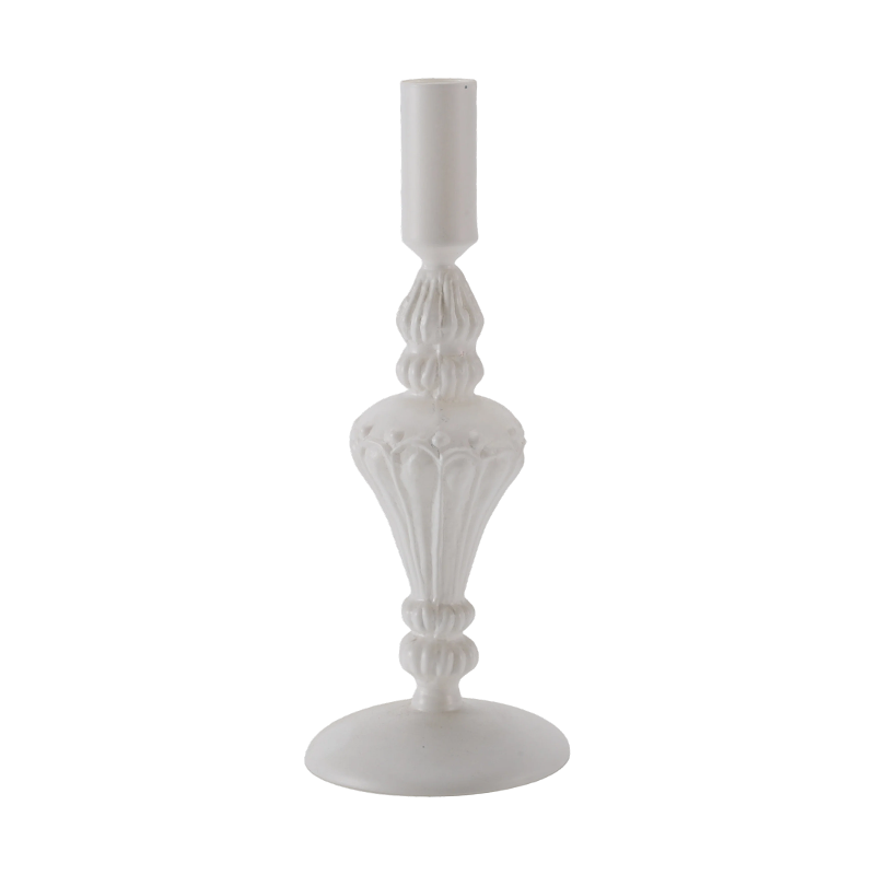 Koleksi Tempat Lilin Kaca Warna-warni 18cm