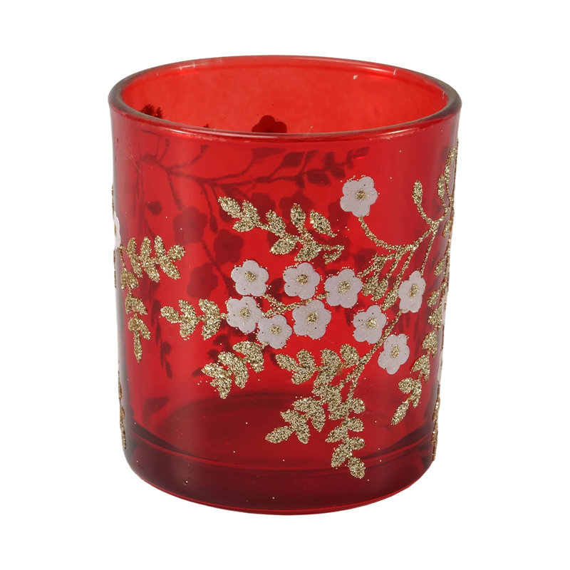 Koleksi Tempat Lilin Kaca Meriah