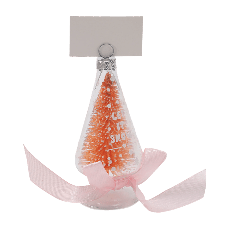 Ornamen Natal Kaca Buatan Tangan