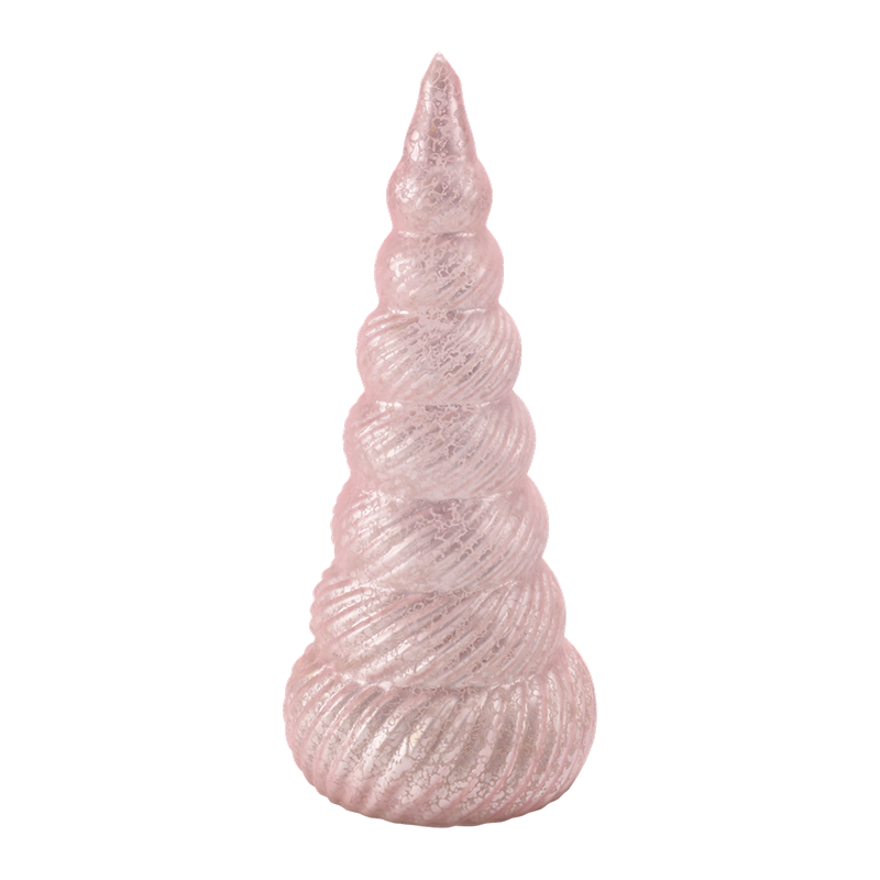 Dekorasi Pohon Natal Bertekstur Spiral