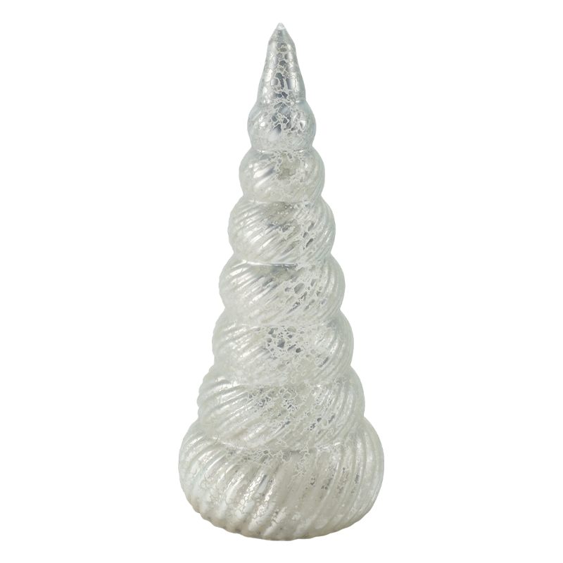 Dekorasi Pohon Natal Bertekstur Spiral
