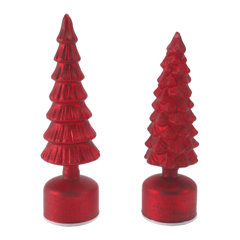 Lampu Pohon Natal Kaca Merkuri Antik