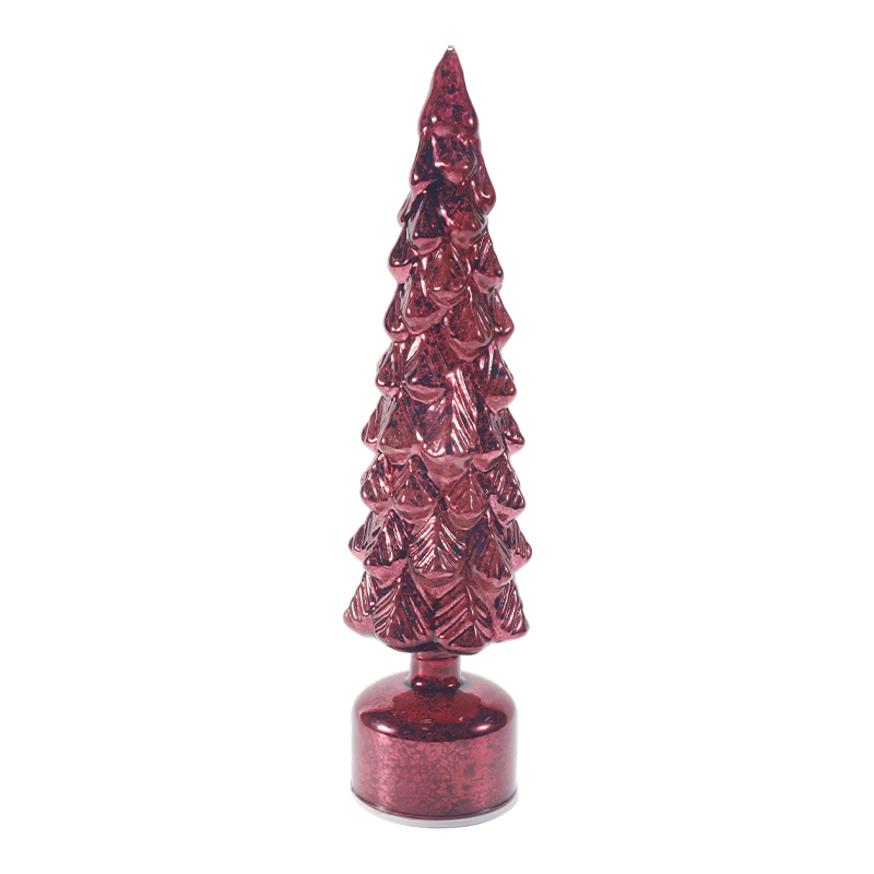 Lampu Pohon Natal Kaca Merkuri Antik