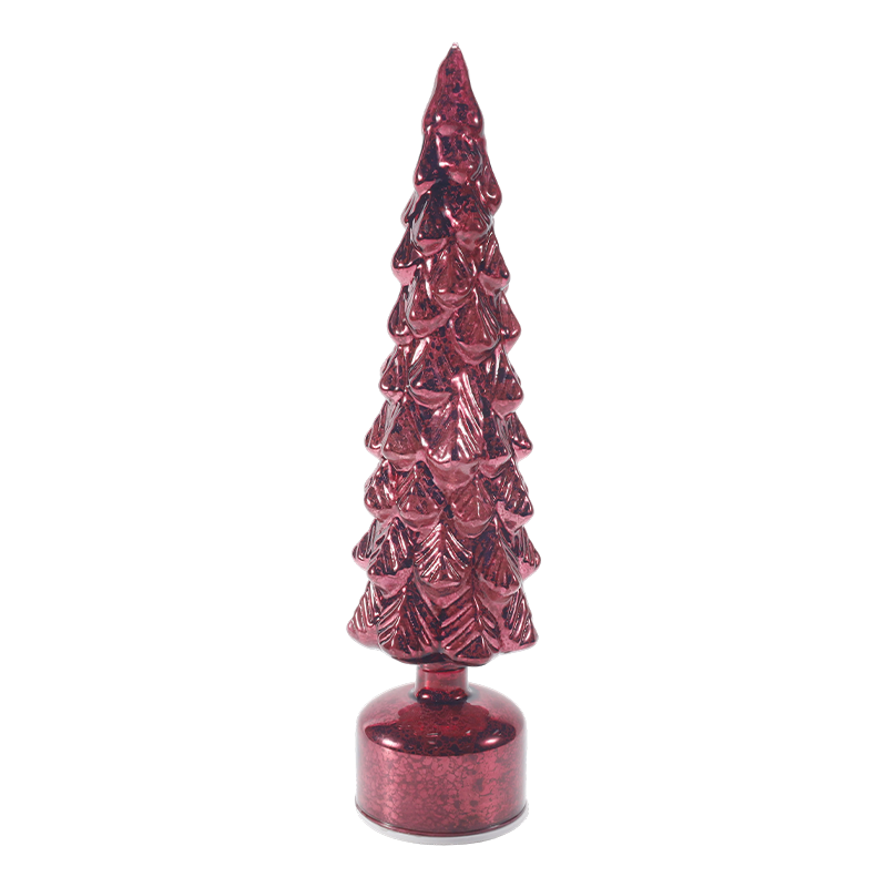 Lampu Pohon Natal Kaca Merkuri Antik