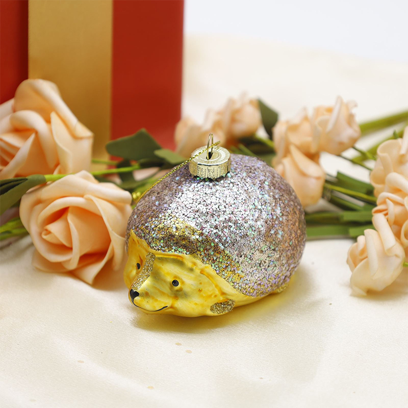 Dekorasi Gantung Ornamen Kaca Natal Berbentuk Hewan